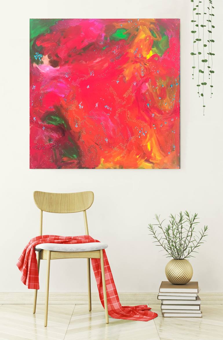 Original Abstract Landscape Painting by Jennifer Bell