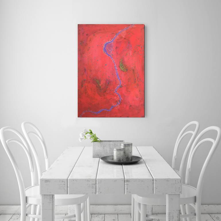 Original Abstract Landscape Painting by Jennifer Bell