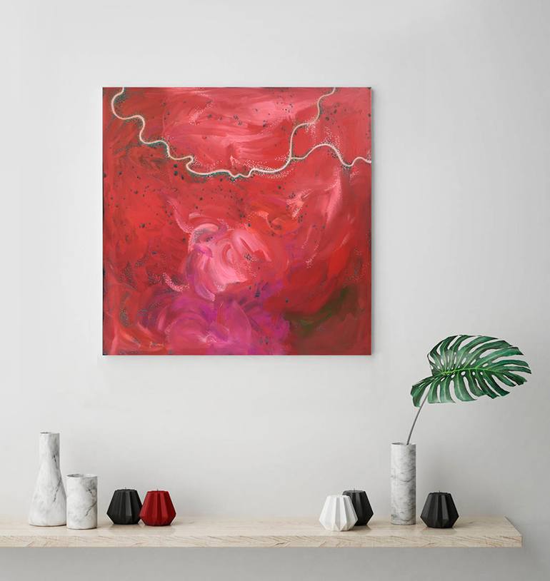 Original Abstract Landscape Painting by Jennifer Bell