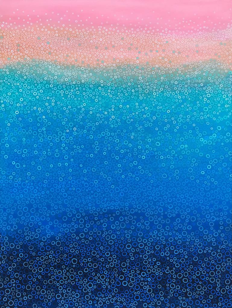 Original Abstract Seascape Paintings by Jennifer Bell