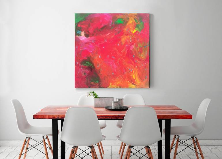 Original Abstract Landscape Painting by Jennifer Bell