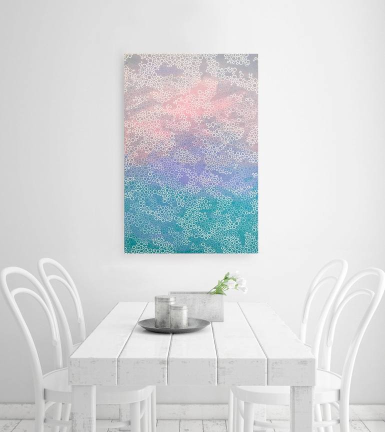 Original Abstract Seascape Painting by Jennifer Bell