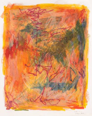 Original Abstract Expressionism Abstract Drawing by Saehyun Paik