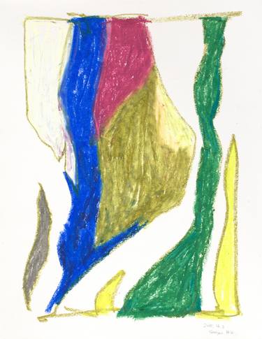Original Abstract Expressionism Abstract Drawing by Saehyun Paik