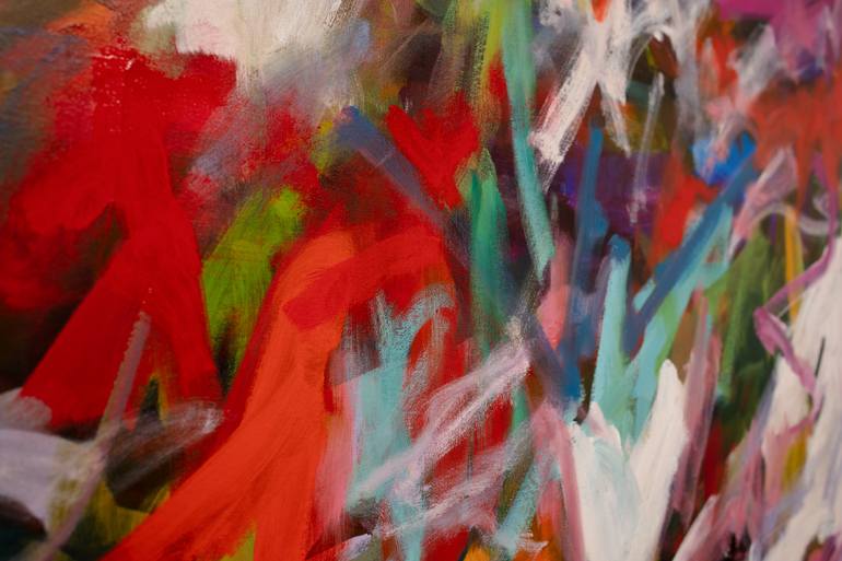 Original Abstract Expressionism Abstract Painting by Saehyun Paik