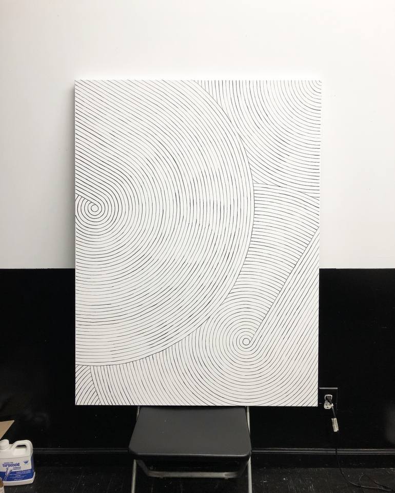 Original Abstract Painting by Saehyun Paik