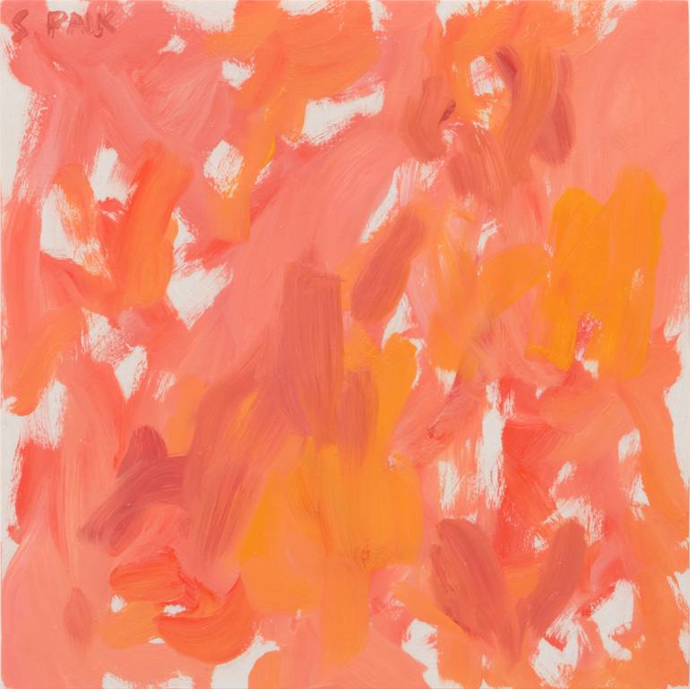 Original Abstract Expressionism Abstract Painting by Saehyun Paik