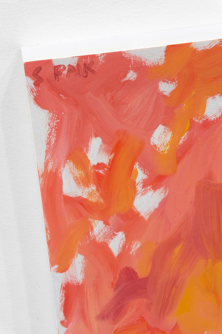 Original Abstract Expressionism Abstract Painting by Saehyun Paik