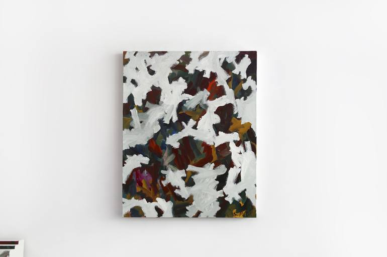 Original Abstract Painting by Saehyun Paik