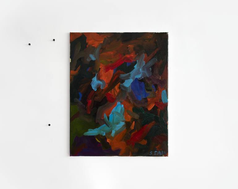 Original Abstract Expressionism Abstract Painting by Saehyun Paik