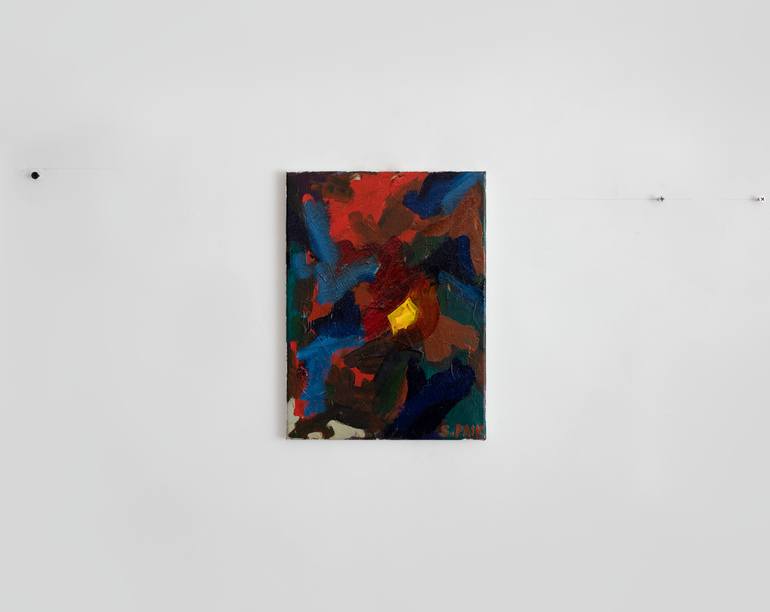 Original Abstract Expressionism Abstract Painting by Saehyun Paik