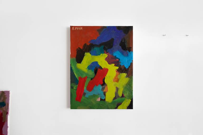 Original Abstract Painting by Saehyun Paik