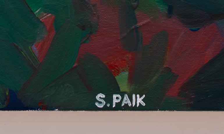 Original Abstract Expressionism Abstract Painting by Saehyun Paik