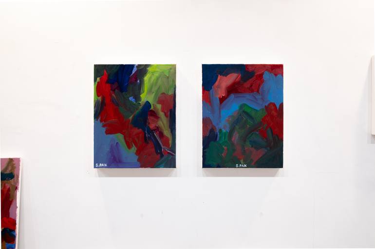 Original Abstract Painting by Saehyun Paik