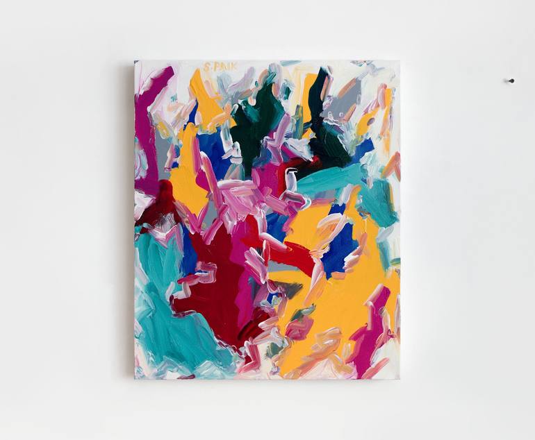 Original Abstract Painting by Saehyun Paik