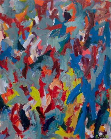 Original Abstract Expressionism Abstract Paintings by Saehyun Paik