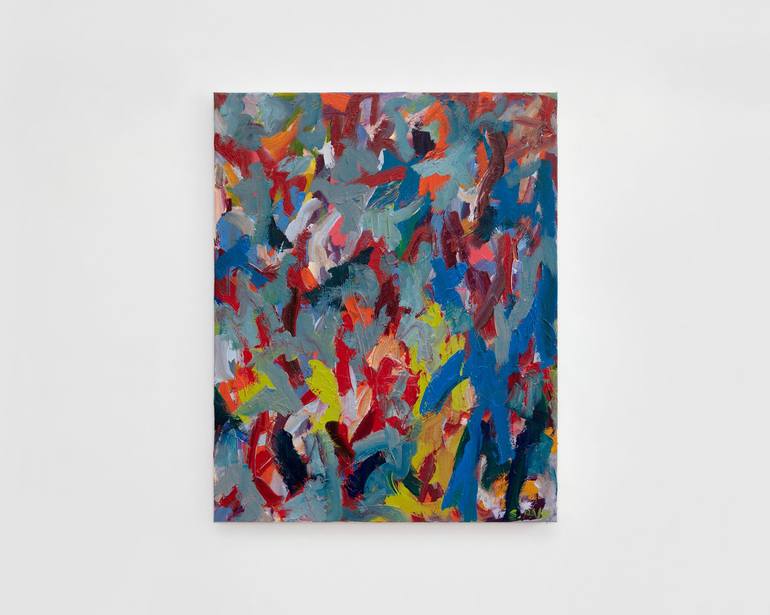 Original Abstract Expressionism Abstract Painting by Saehyun Paik