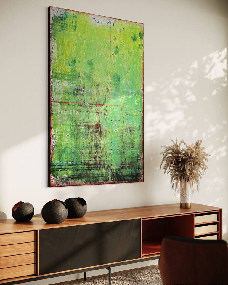 Original Abstract Painting by Robert  Tillberg