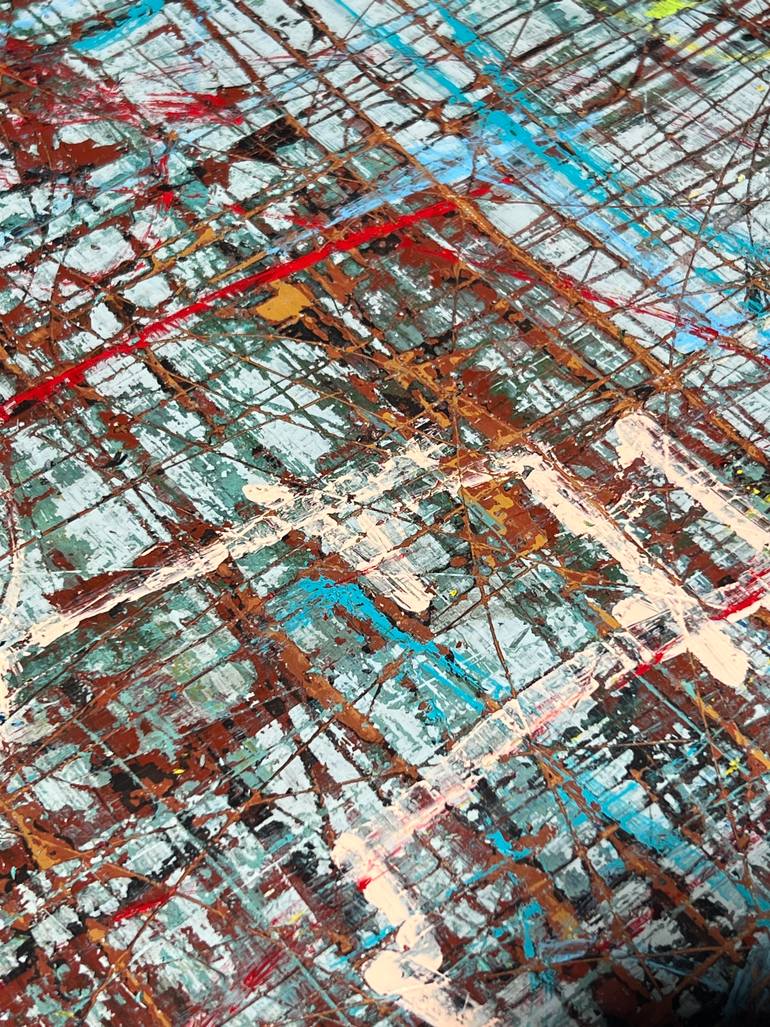 Original Abstract Painting by Robert  Tillberg