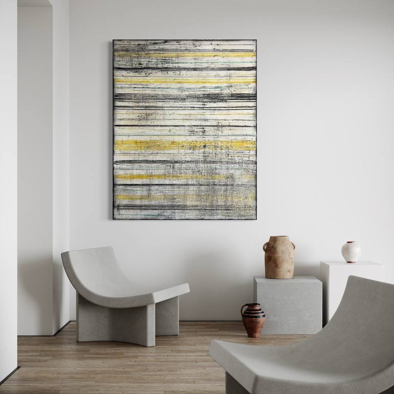 Original Minimalism Abstract Painting by Robert  Tillberg