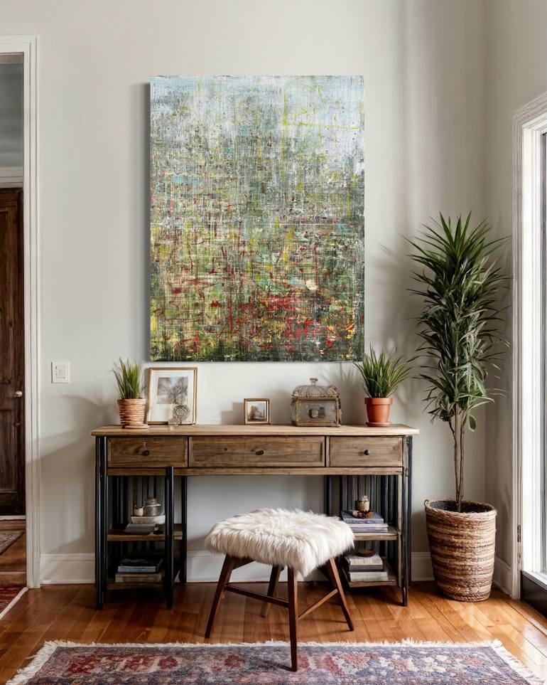 Original Abstract Painting by Robert  Tillberg