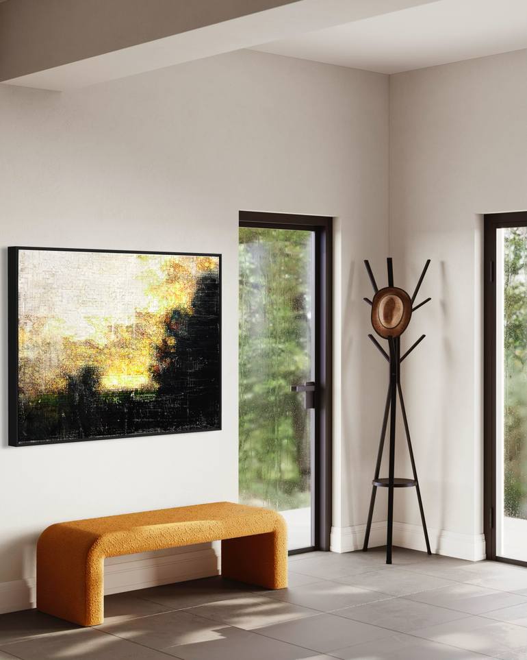 Original Abstract Landscape Mixed Media by Robert  Tillberg