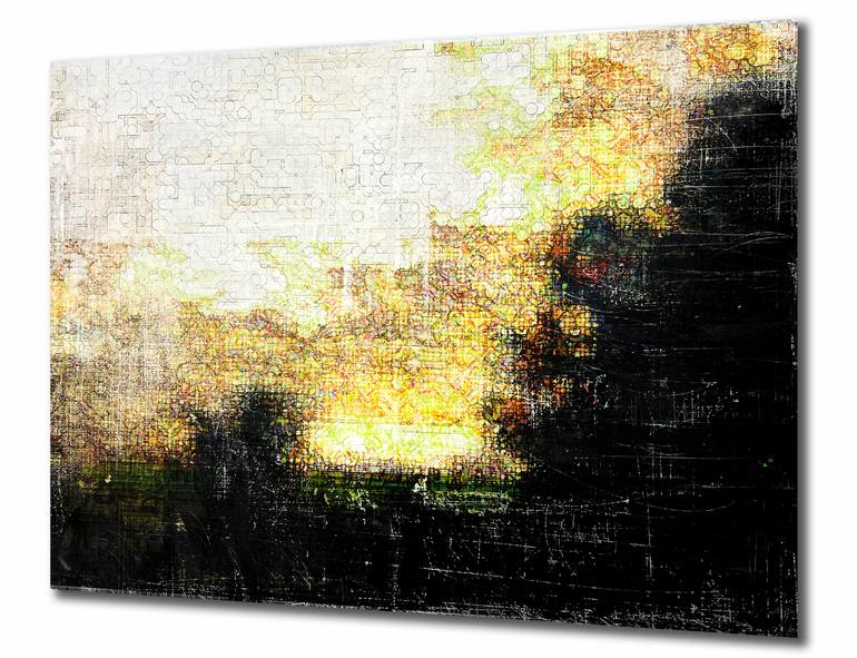 Original Abstract Landscape Mixed Media by Robert  Tillberg