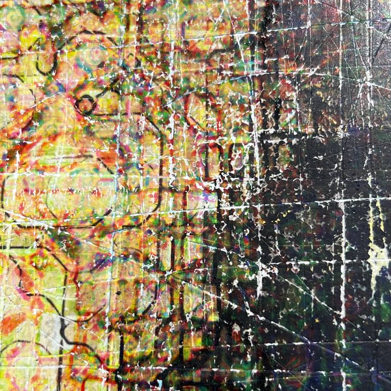 Original Abstract Landscape Mixed Media by Robert  Tillberg