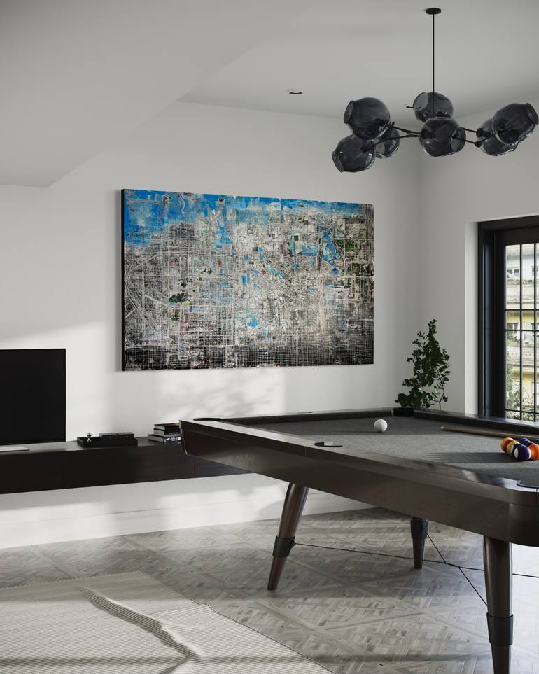 Original Abstract Mixed Media by Robert  Tillberg