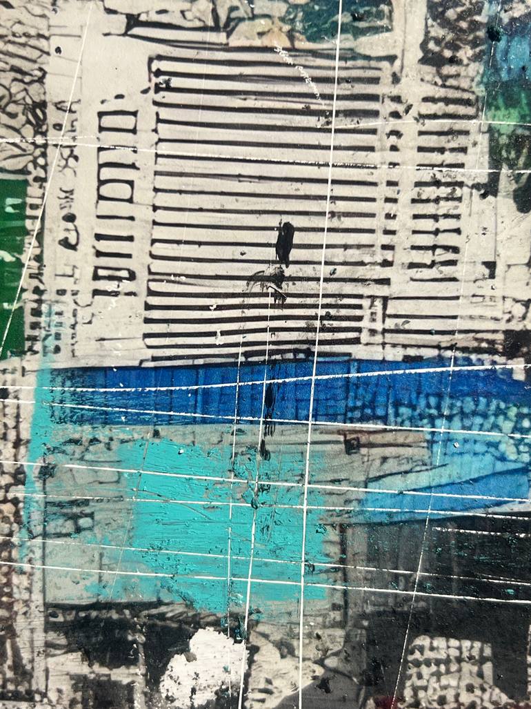 Original Abstract Mixed Media by Robert  Tillberg