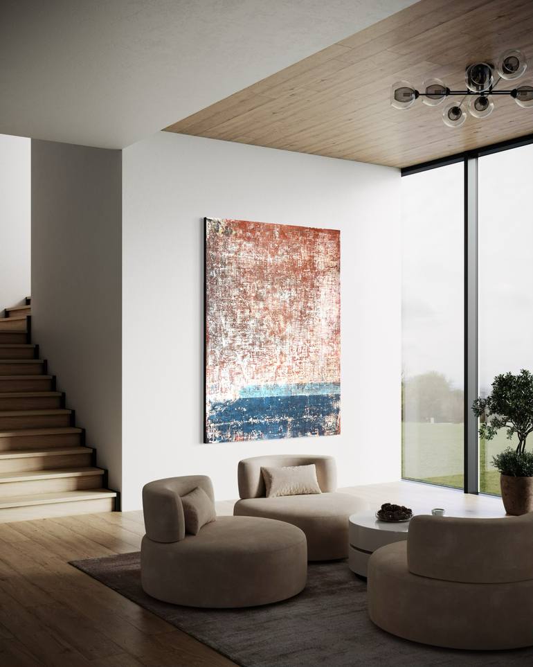 Original Abstract Painting by Robert  Tillberg