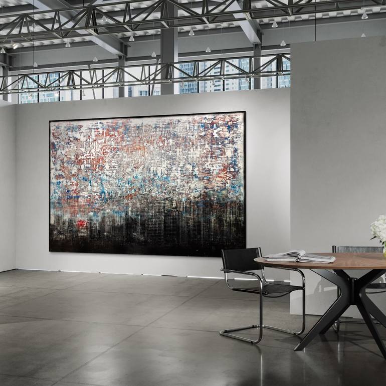 Original Abstract Painting by Robert  Tillberg