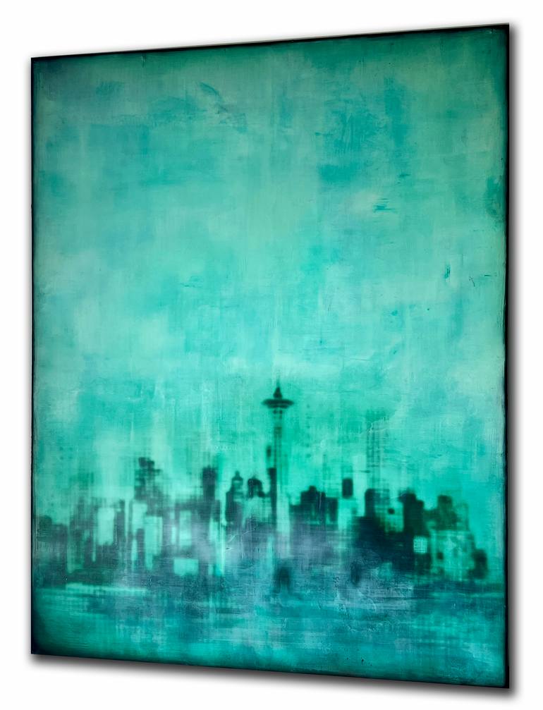 Original Minimalism Landscape Painting by Robert  Tillberg