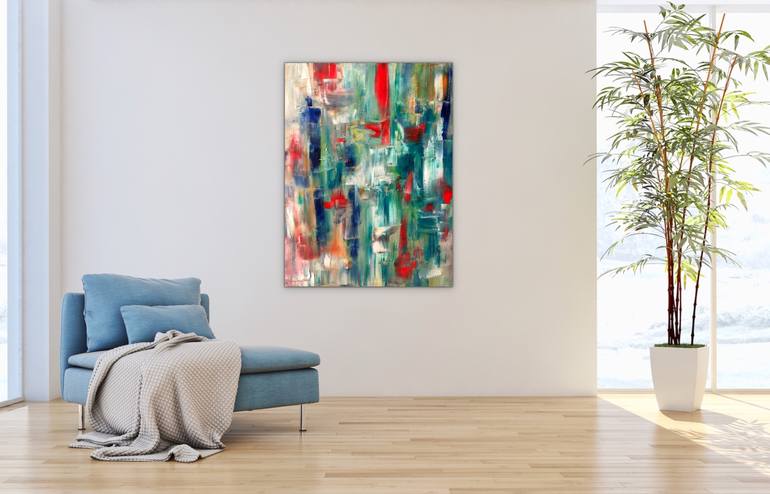 Original Abstract Expressionism Abstract Painting by Robert  Tillberg