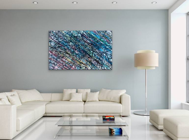 Original Abstract Painting by Robert  Tillberg