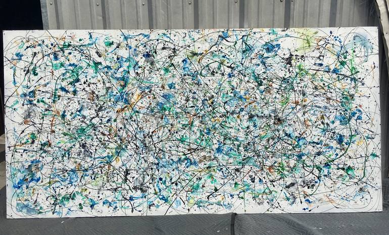 Original Abstract Painting by Robert  Tillberg