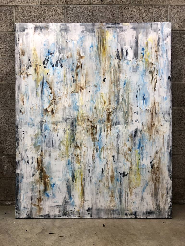 Original Abstract Expressionism Abstract Painting by Robert  Tillberg