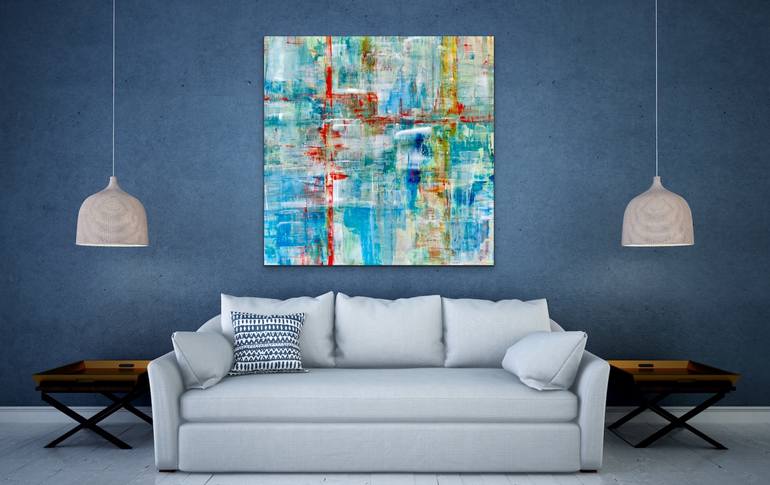 Original Abstract Painting by Robert  Tillberg