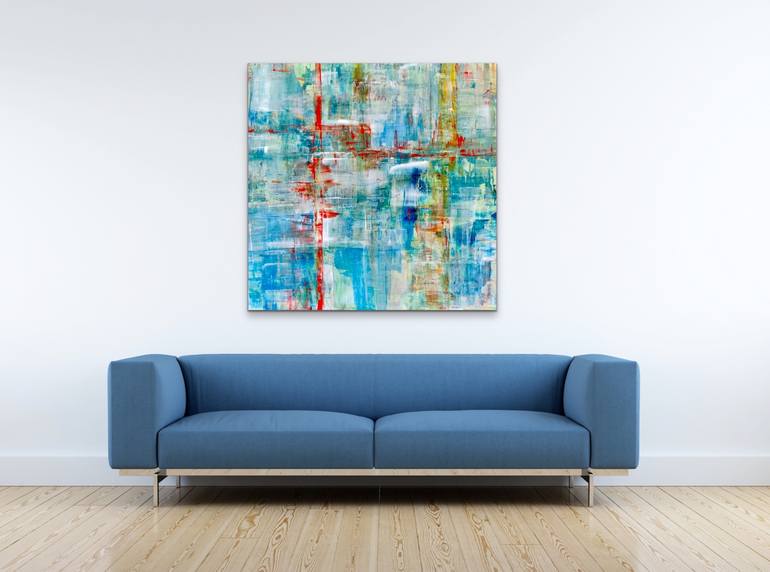 Original Abstract Painting by Robert  Tillberg