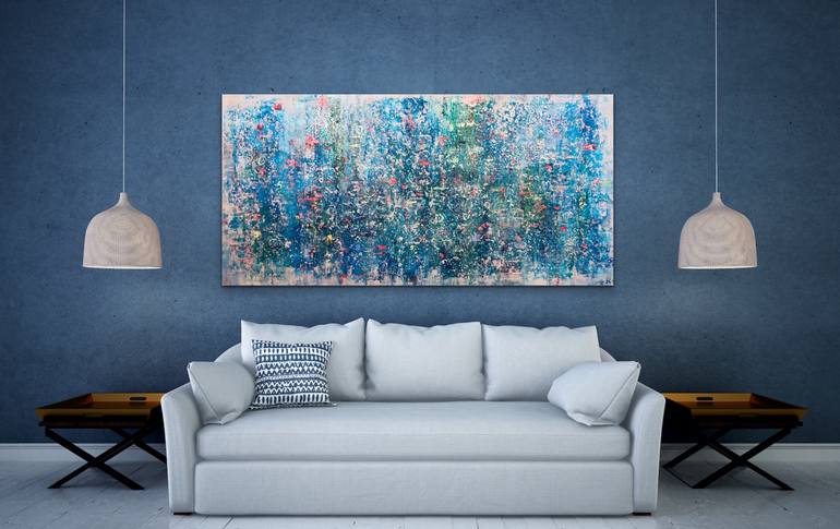 Original Abstract Painting by Robert  Tillberg