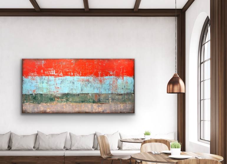 Original Abstract Painting by Robert  Tillberg