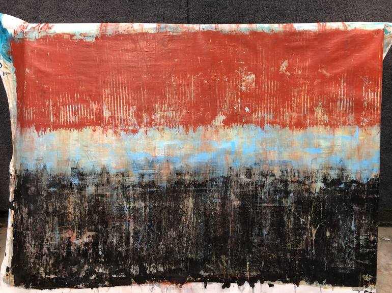 Original Abstract Expressionism Abstract Painting by Robert  Tillberg