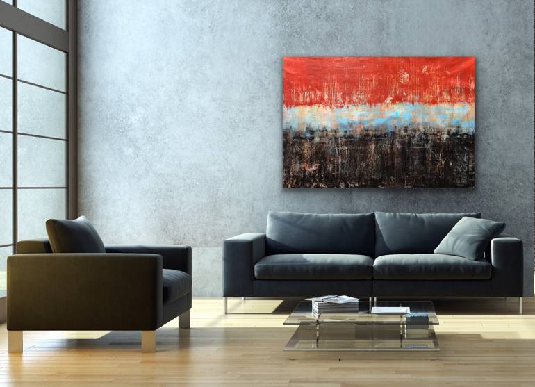 Original Abstract Painting by Robert  Tillberg