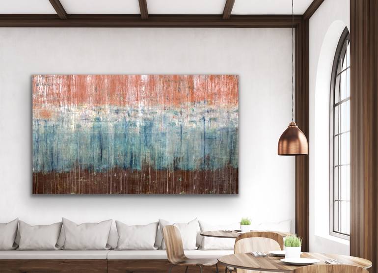 Original Abstract Painting by Robert  Tillberg