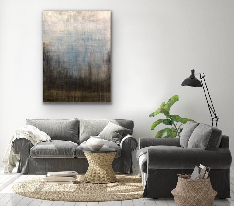 Original Abstract Landscape Painting by Robert  Tillberg