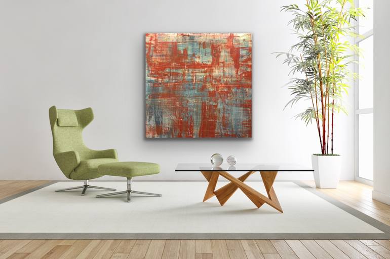 Original Abstract Painting by Robert  Tillberg