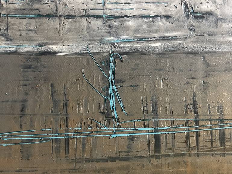 Original Abstract Painting by Robert  Tillberg