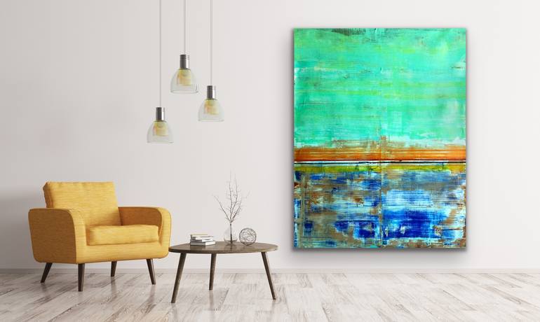 Original Modern Abstract Painting by Robert  Tillberg