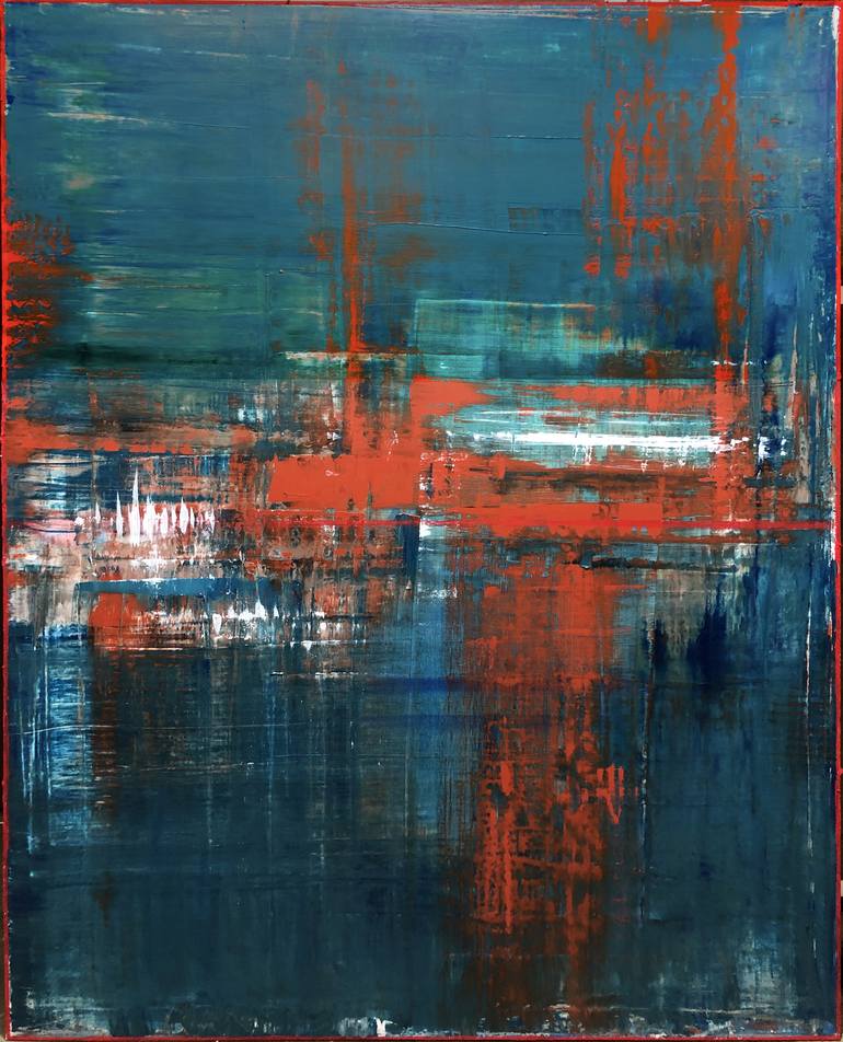 Original Abstract Painting by Robert  Tillberg