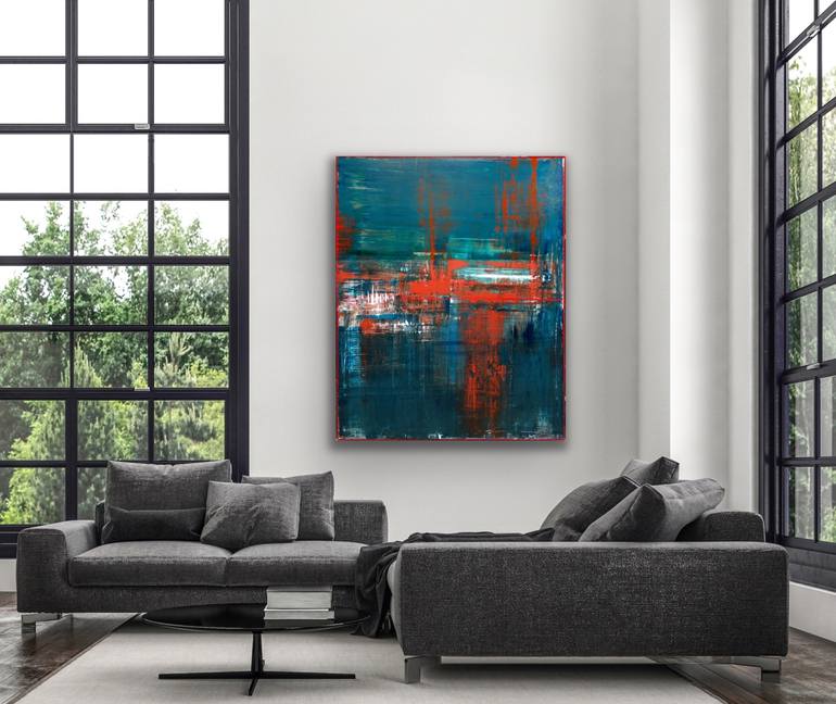 Original Abstract Painting by Robert  Tillberg